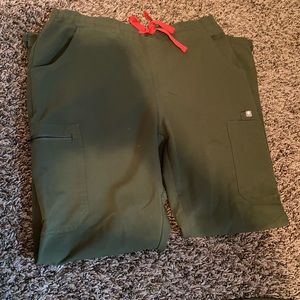 FIGS Teal and Olive Green scrubs sets